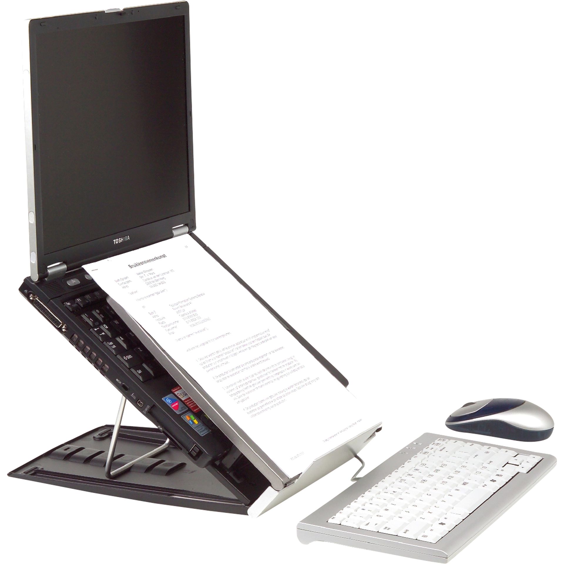Laptophalter Ergo-Q  330 17Zoll si/sw