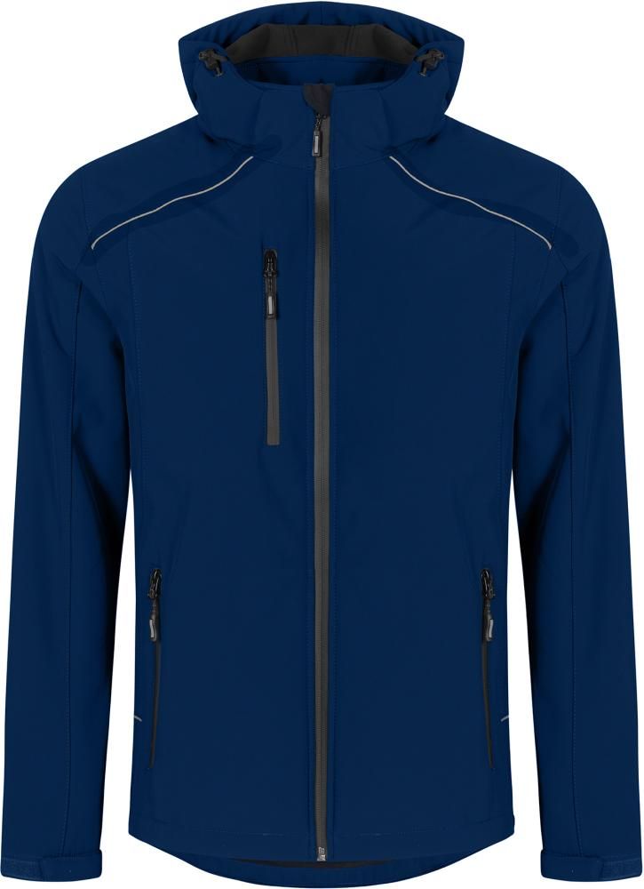 Men´s Softshell Jacket warm, navy, Gr.3XL