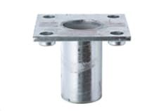 3M™ DBI-SALA® Kernhülsen-Basis für beengte Räume mit Platte oben, hohe Kapazität, verzinkt, 8000091