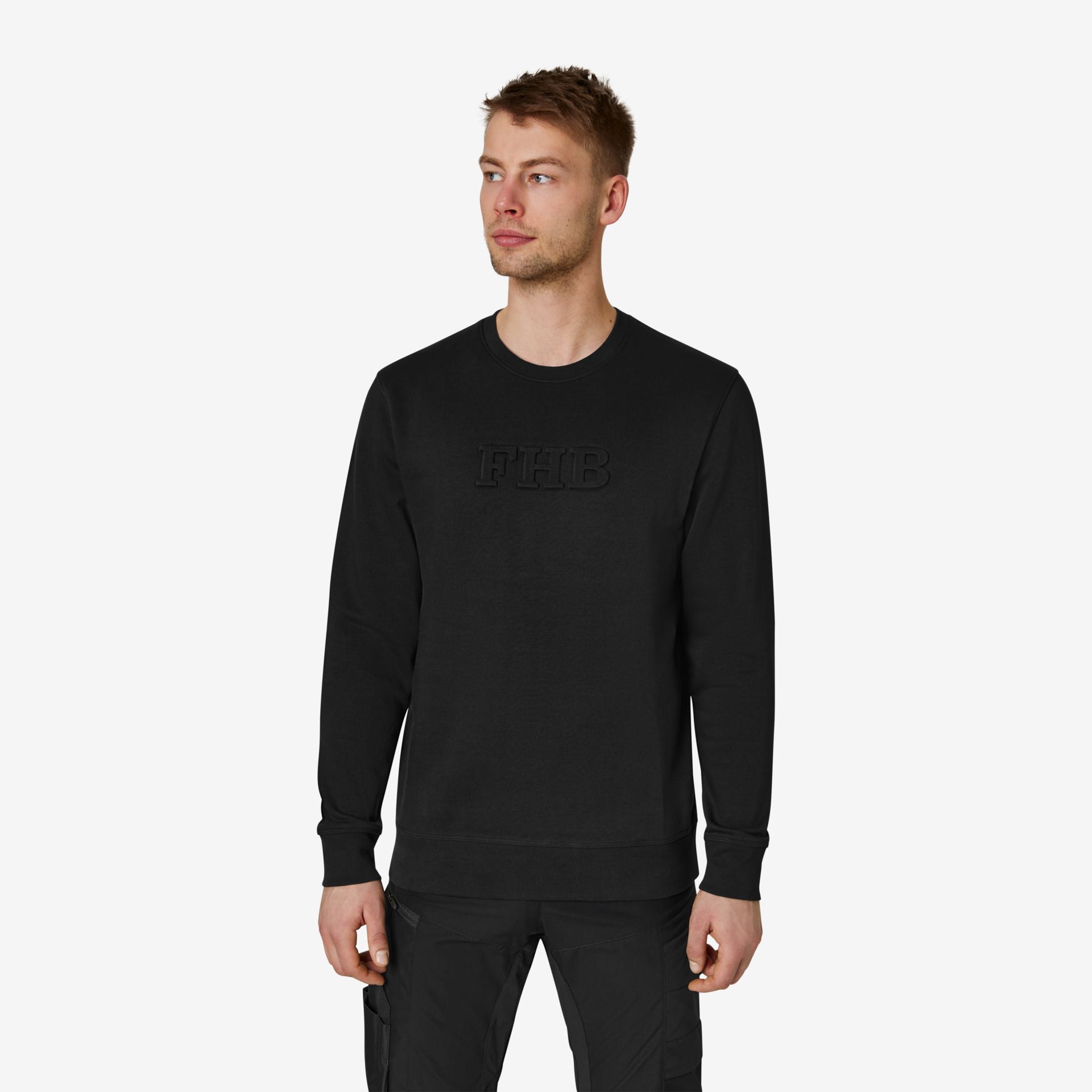 FHB Sweatshirt PELLE mit FHB-Logo