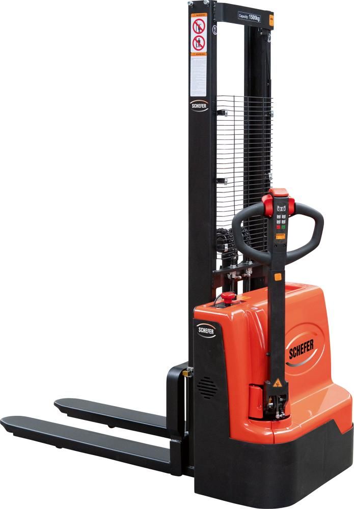 Elektrostapler EGV ECO Gabellänge 1125 mm Bereifung PUR Tragkraft 1500 kg