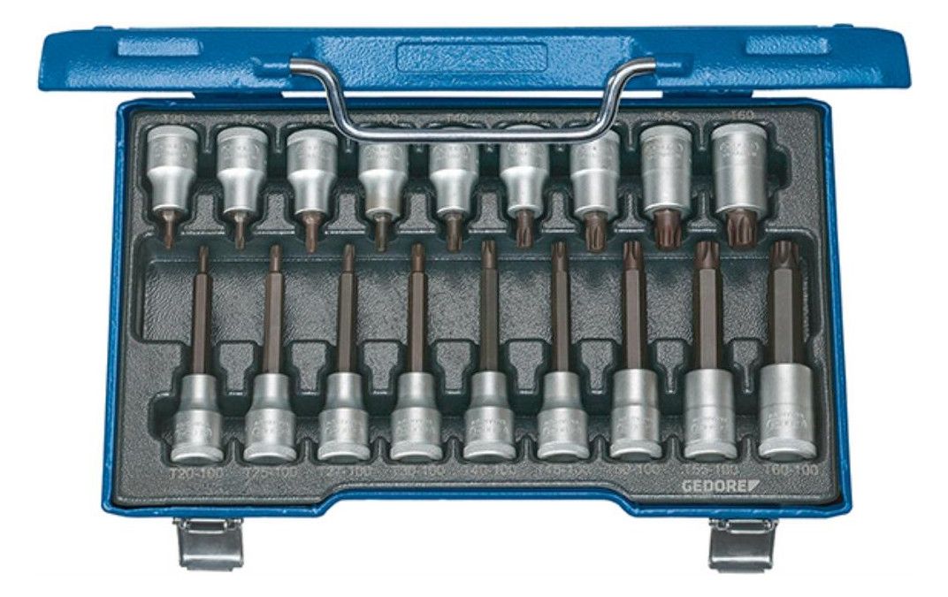 GEDORE Schraubendrehereinsatzset, 1/2"