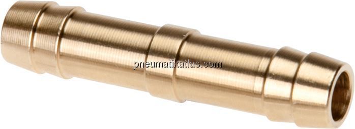 Schlauchverbindungsrohr 5mm-5mm, Messing