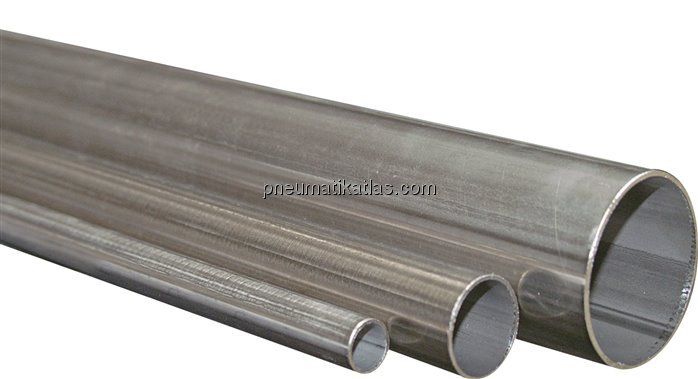 Edelstahl Systemrohr, DIN EN 10312, 15 x 1,0 mm, 1.4404