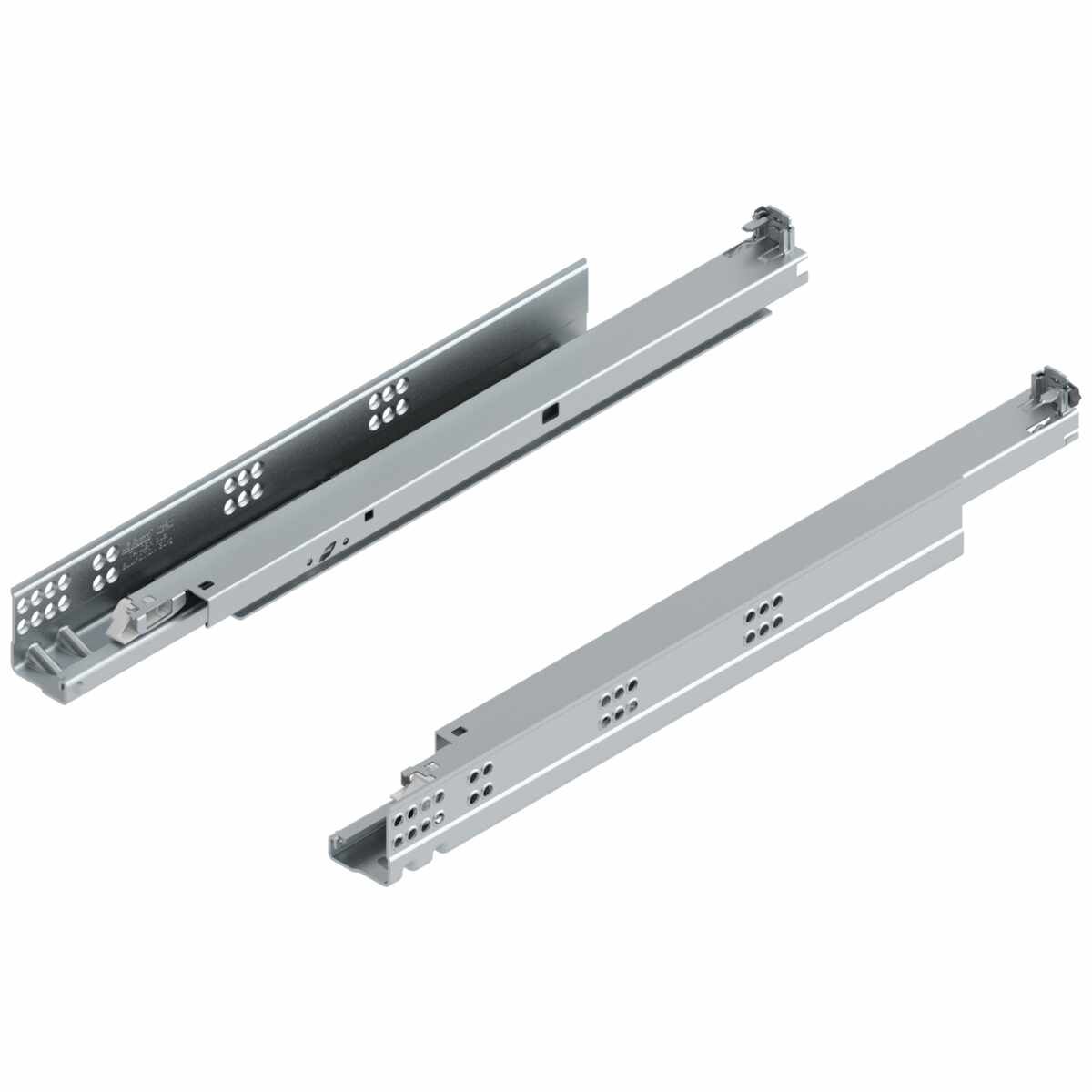TANDEM plus BLUMOTION integriert Vollauszug, Führung, 30 kg, NL=480 mm, für Plattendicke 11-16 mm, für Kupplung, links/rechts, verzinkt