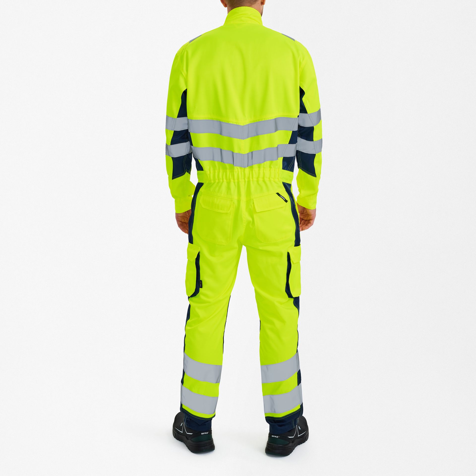 Safety Light Overall Gelb/Blue Ink, Gr. M