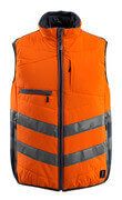 Winterweste MASCOT® Grimsby Hi-vis Orange/Schwarzblau 2XL