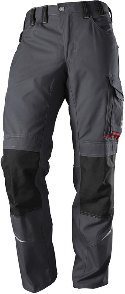 Arbeitshose 720, Gr. 48L,anthrazit/rot Comfort Plus