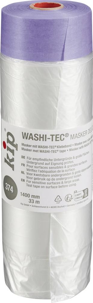 374 WASHI-TEC Masker Delicate, lila 1400mm x 33m