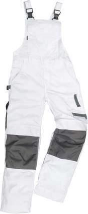 Arbeitslatzhose Champ, Gr. 48, weiß/grau Excess