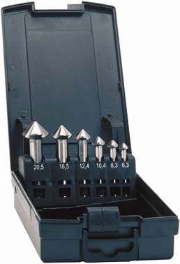 Kegelsenker-Set Advanced DIN335 Form C 90Grad CBN geschliffen 6,3-20,5 mm EXACT