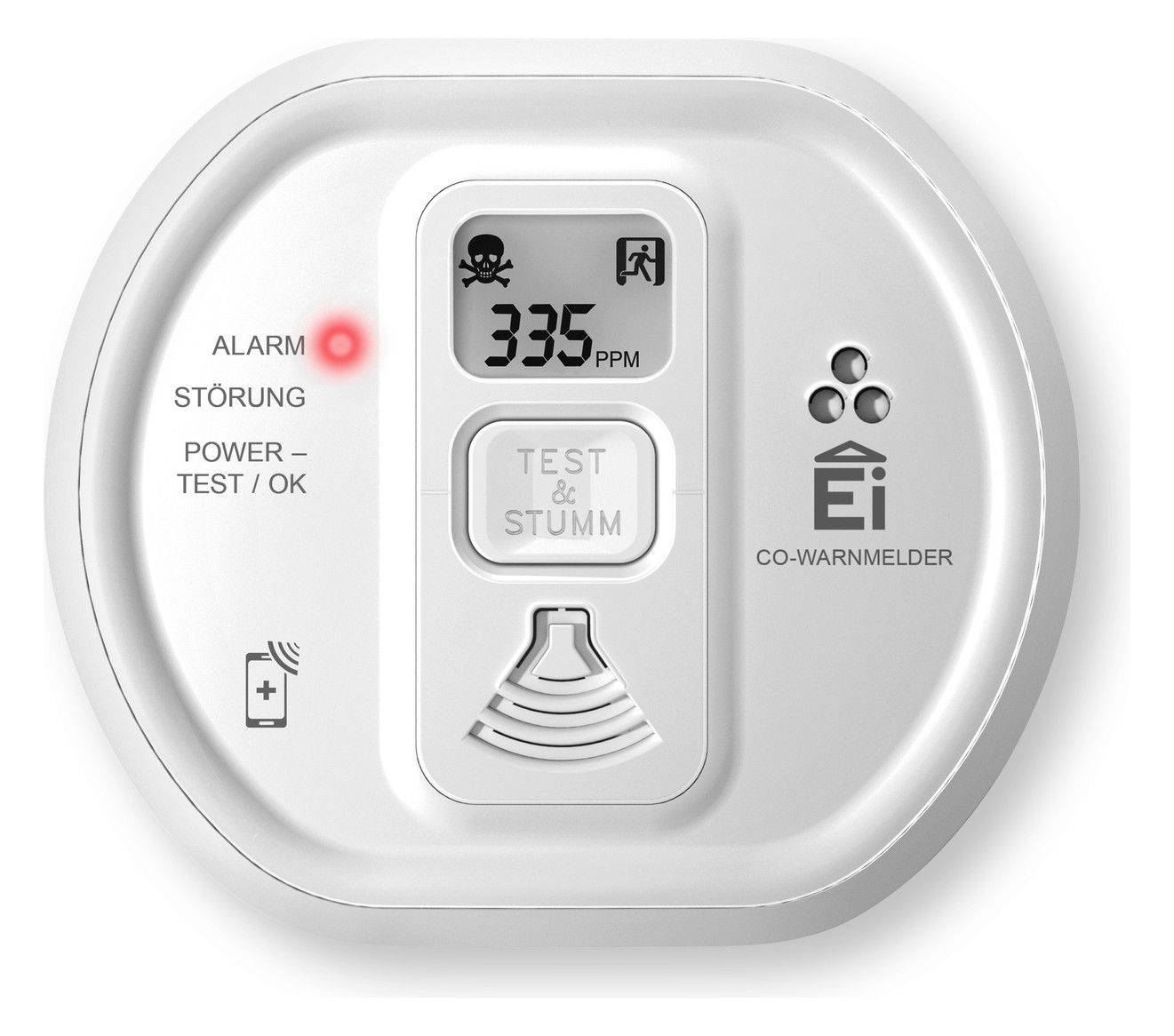 EI ELECTRONICS Kohlenmonoxidwarnmelder Ei208iDW