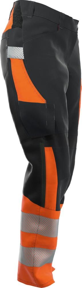BP 2048 Damen-Warnschutz-Arbeitshose, Anthrazit, Gr. 34n