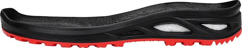 Halbschuh HANNAH XXTL, black-red LOW, ESD, S3, Gr.35