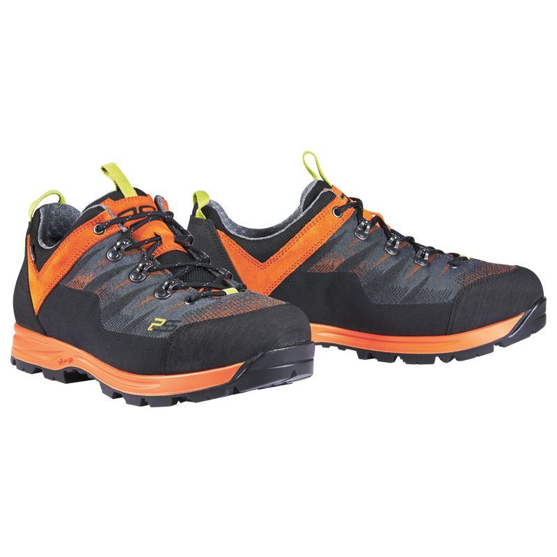PSS Forstep® Grip STX Trekkingschuh low orange/schwarz - Gr. 44