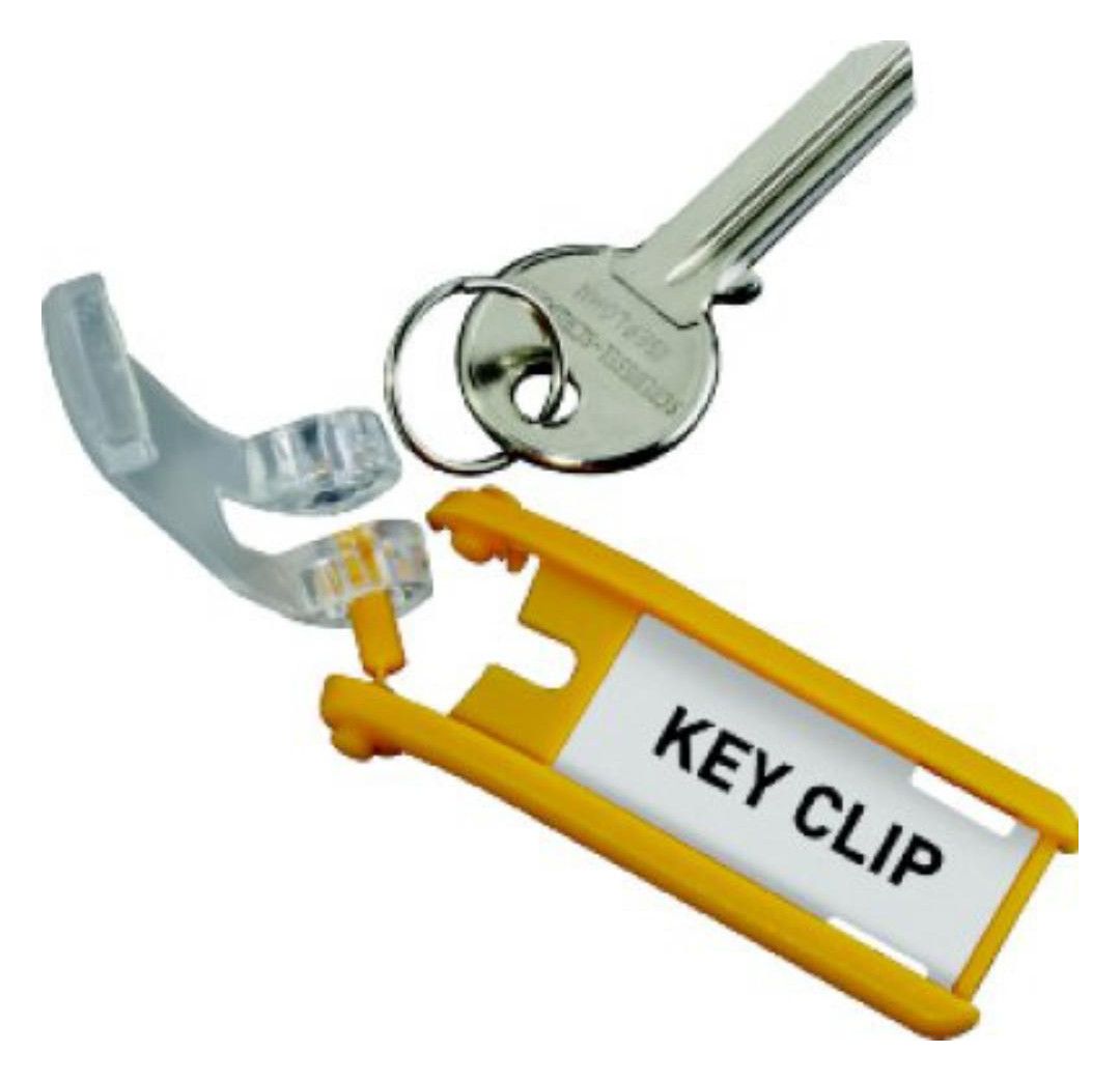 DURABLE Schlüsselanhänger, "KeyClip"