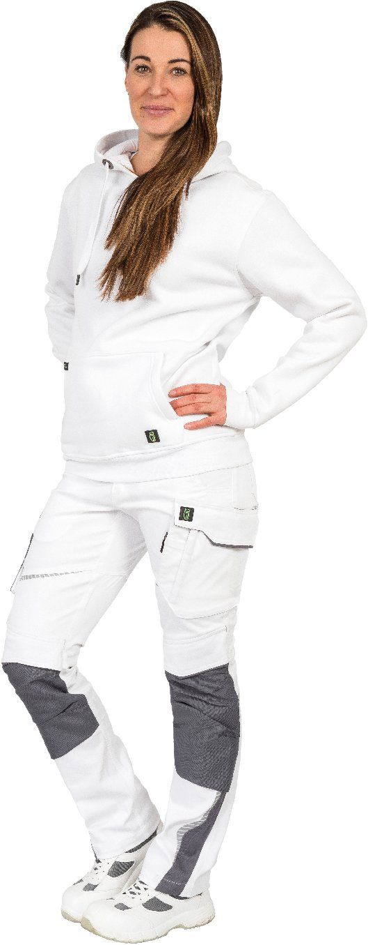LWQ04 · Kim, Hoodie Classic Line weiß, M Leibwächter
