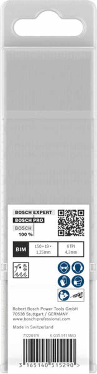PRO Window Demolition S611DF Säbelsägeblatt, 1,25 x 19 x 150 mm, 25-tlg.