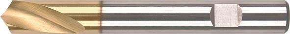 Anbohrer NC DIN1835 HSSCo5 TiN Form B 120GradZylinderschaft 5,0mm FORMAT