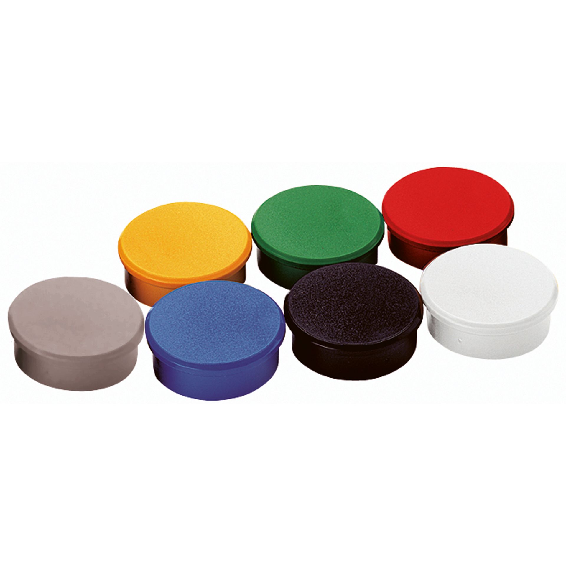 Haftmagnet 32mm rot 10 St./Pack.