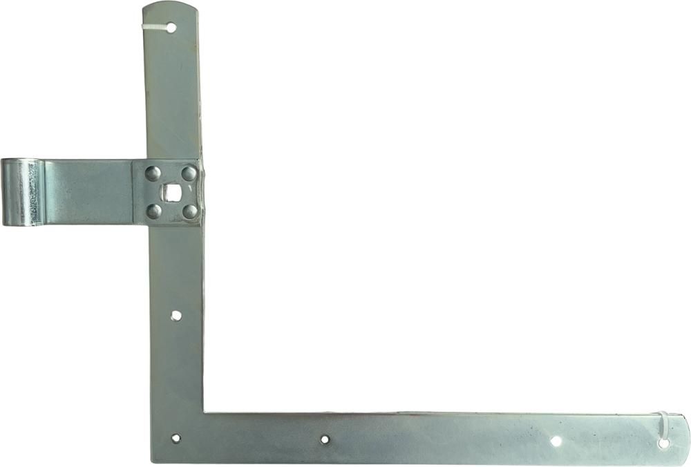 Paar Winkelbänder D16 350x400 mm hell verz.