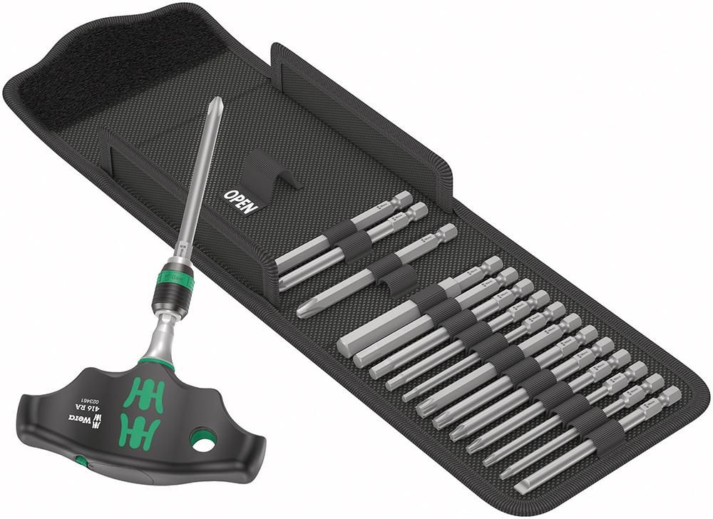 Bit-Satz Kraftform Kompakt 400 RA Wera