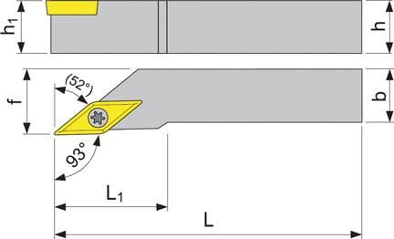 ISO-Klemmhalter SVJBL 1616 H 16 FORMAT