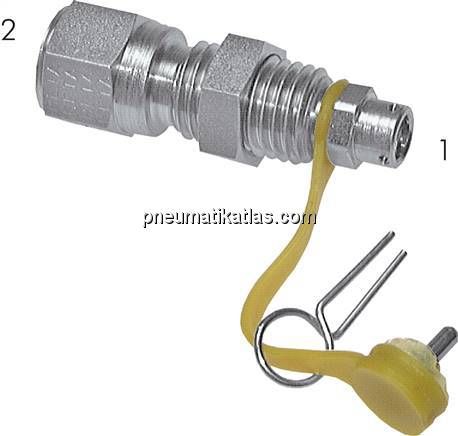 Messschlauchadapter STECK - G 1/4" (IG)