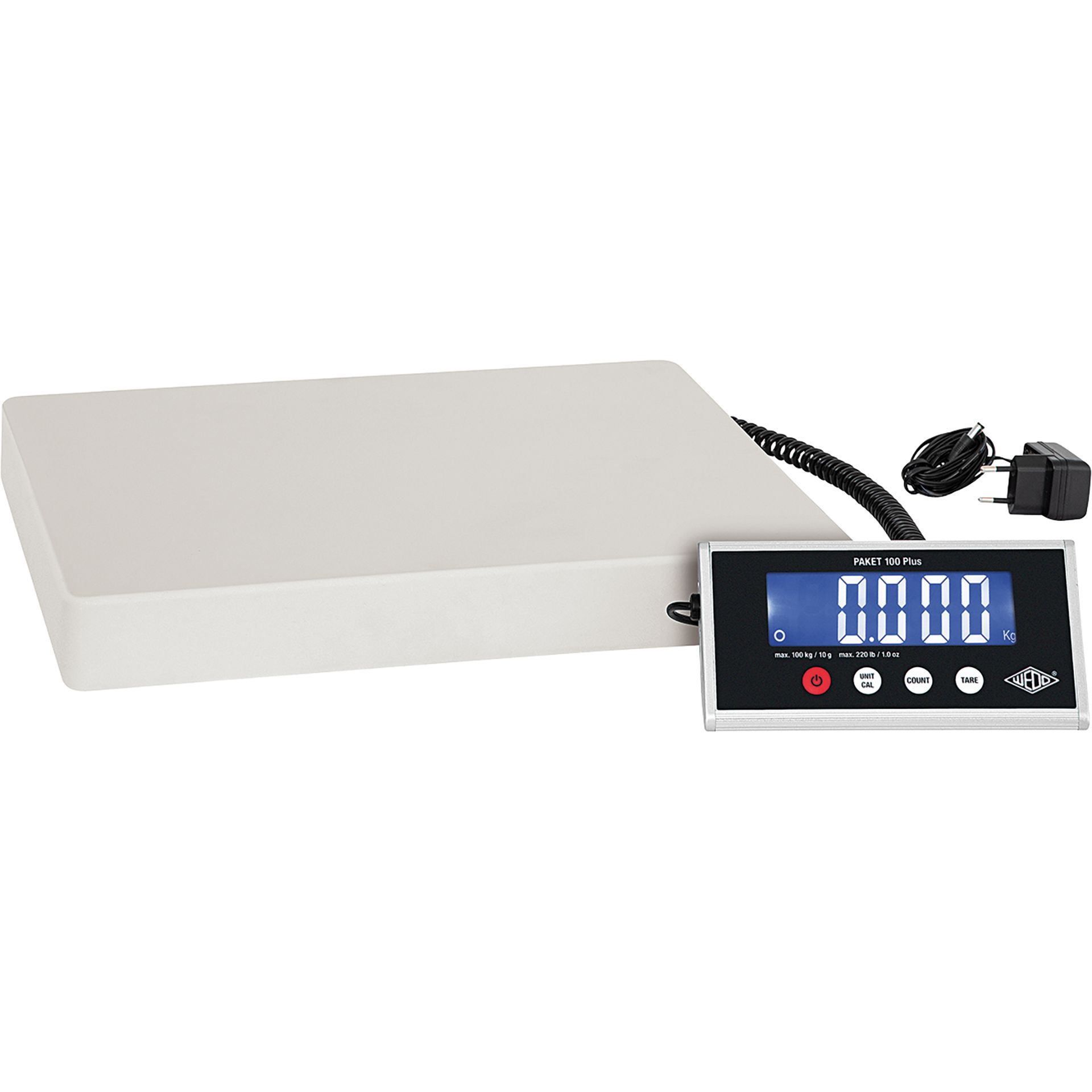 Paketwaage PAKET 100 Plus 100kg +Netzgerät