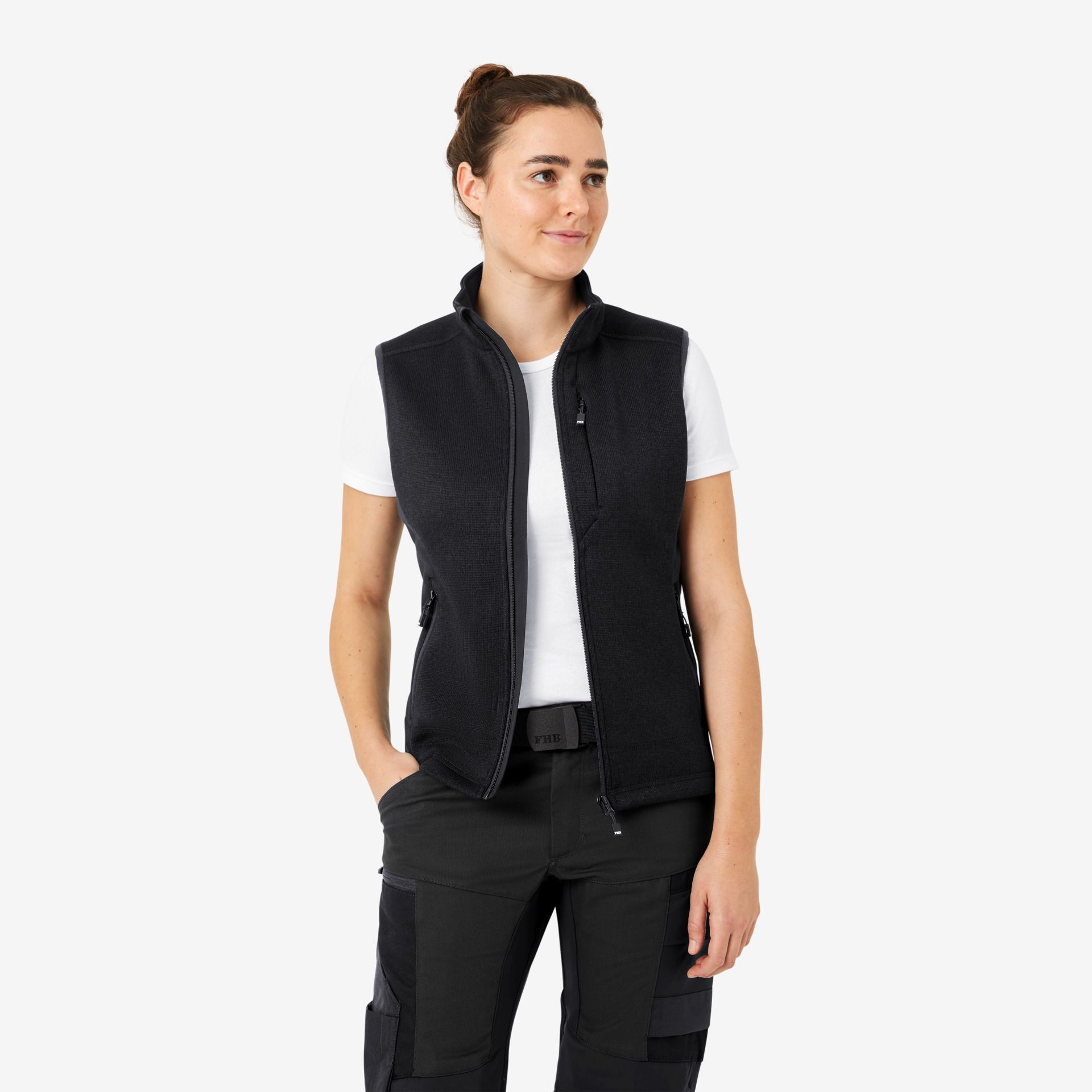 FHB Strick-Fleece-Weste ELSA