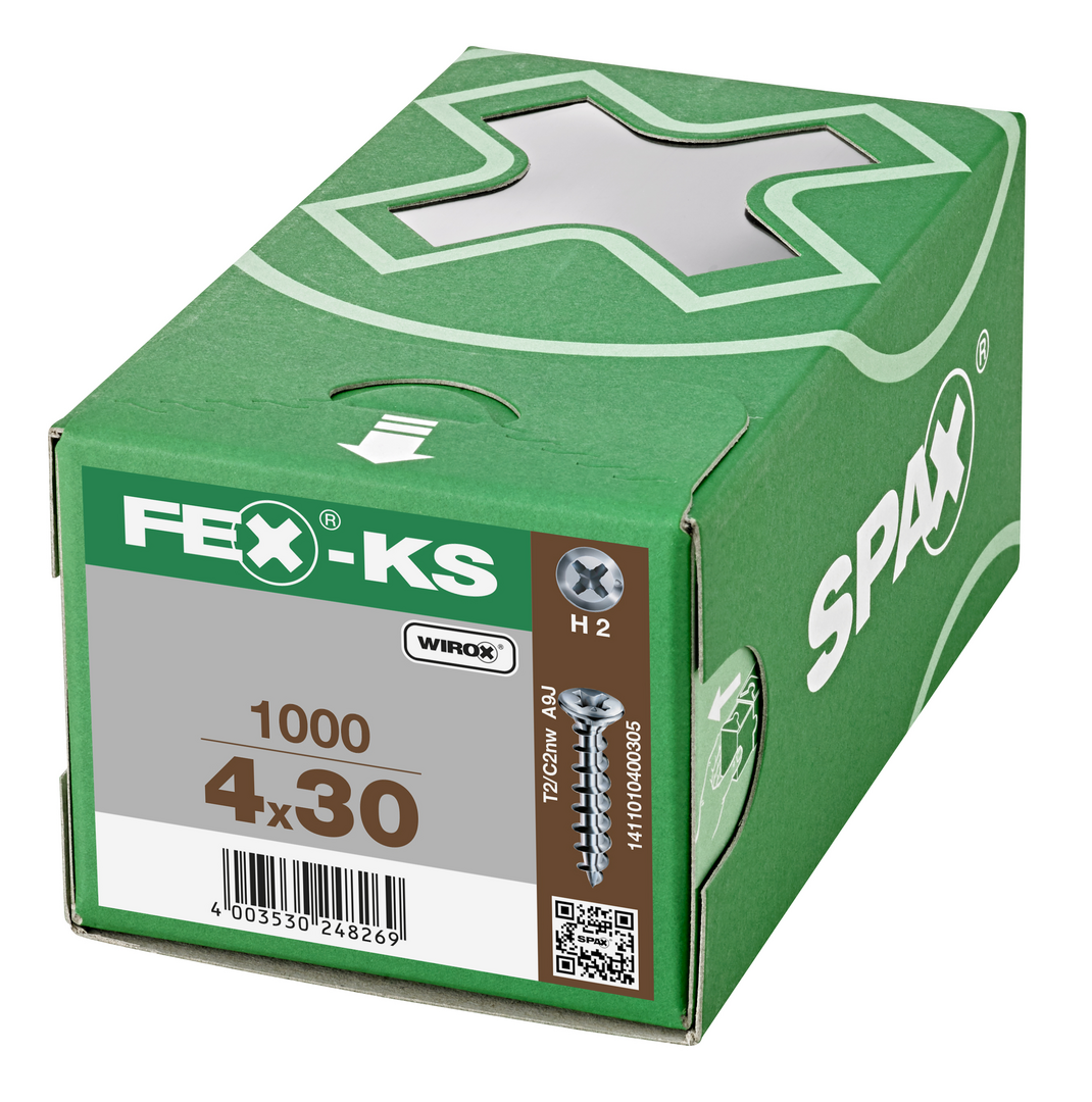 SPAX FEX-KS Senkkopf Kreuzschlitz H Spezialgewinde