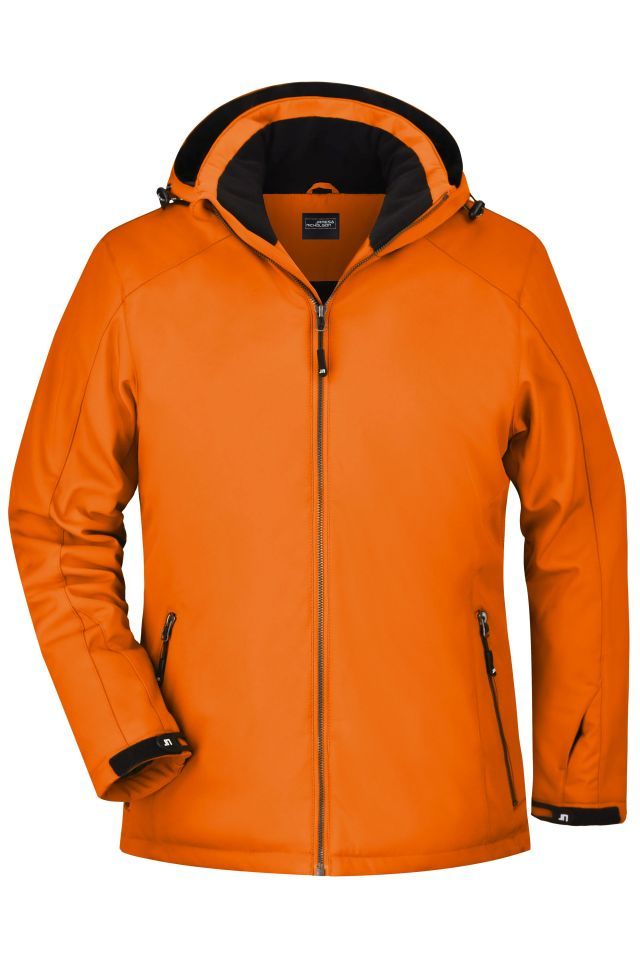 Ladies' Wintersport Jacket Elastische, gefütterte Softshelljacke orange, Gr. XXL