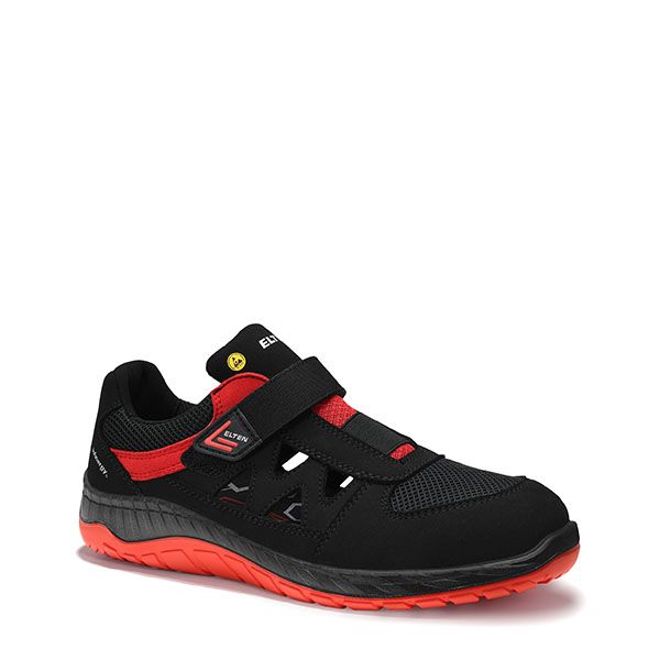 Sicherheitssandale LONNY red Easy ESD S1PS, Gr. 35