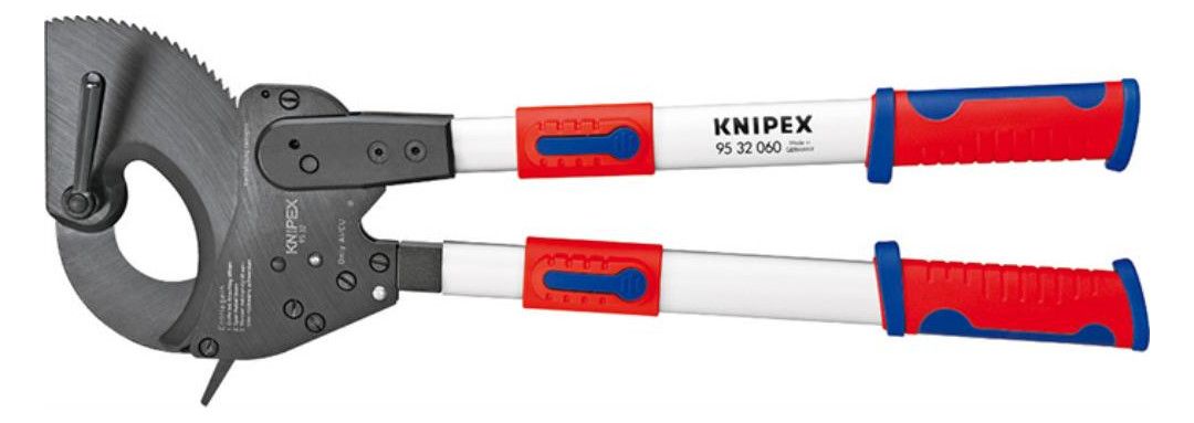 KNIPEX Kabelschere, brüniert