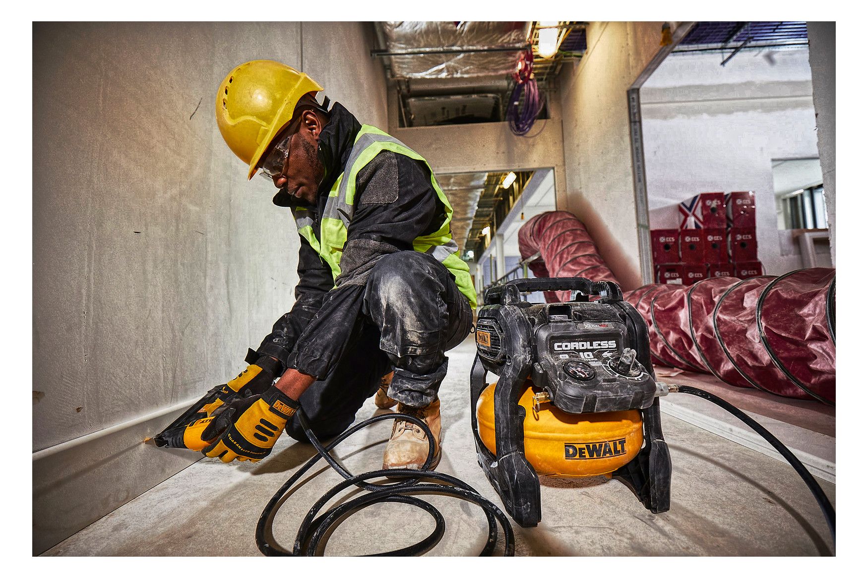 DeWALT Akku-Kompressor, 10 Liter