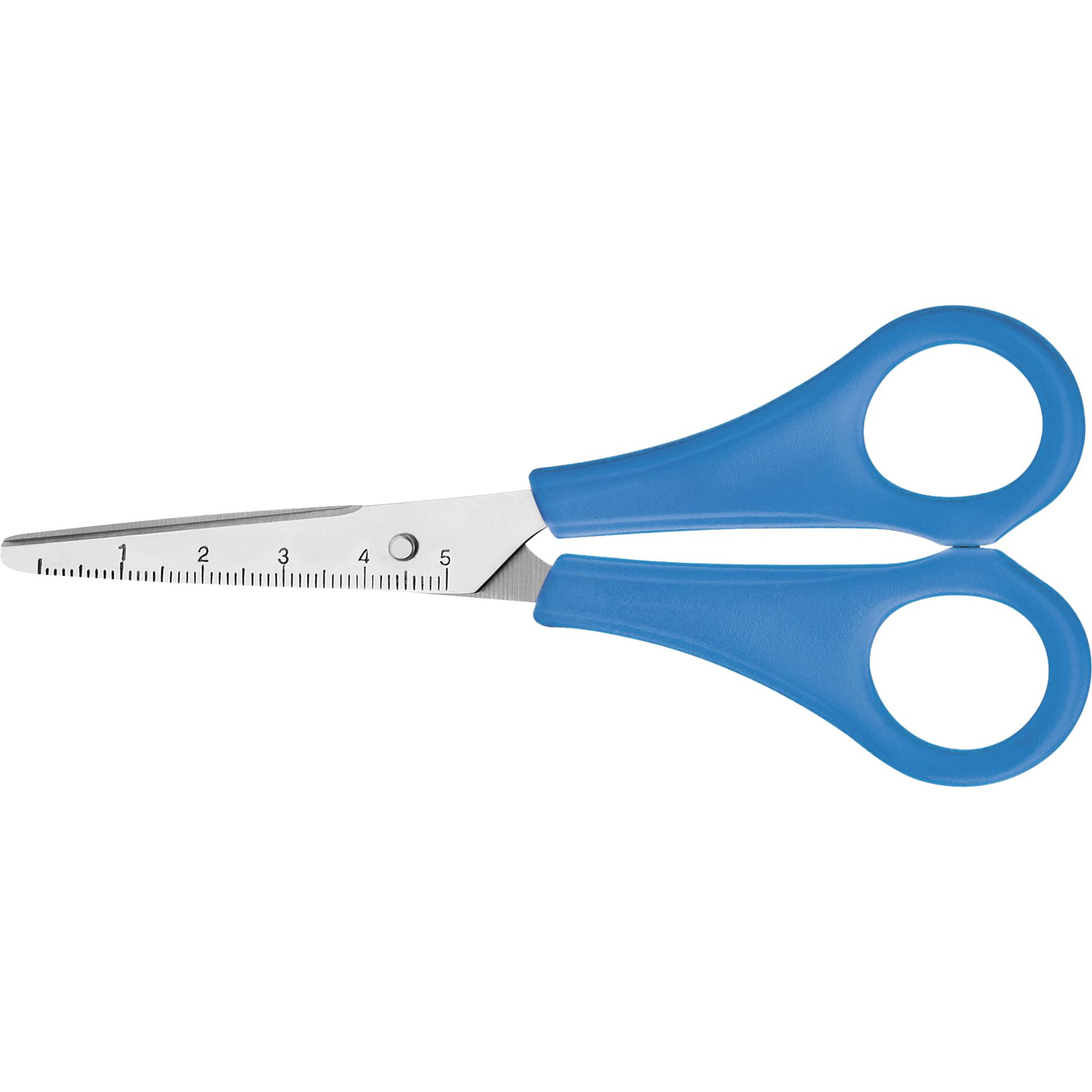 Kinderschere 13cm 5 Zoll spitz blau