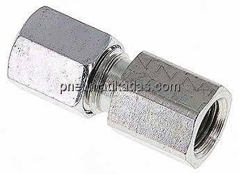 Aufschraub-Schneidringverschr. G 1/8"-6 L (M12x1,5), Stahl verzinkt