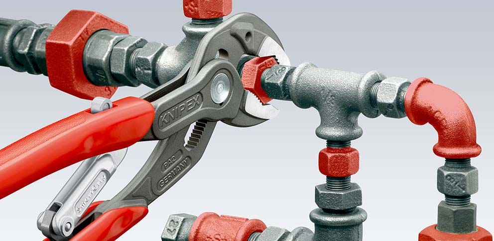KNIPEX SmartGrip® Wasserpumpenzange mit automatischer Einstellung