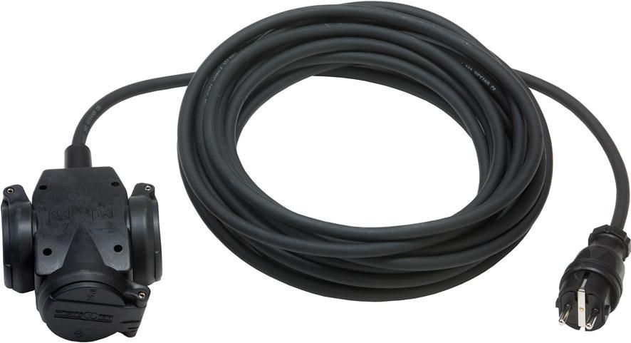 Althoff Dreifach-Verteiler IP44 5m H07RN-F3G1,5