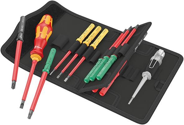 Wechselklingen-Satz Kraftform Kompakt VDE 16-teilig Wera