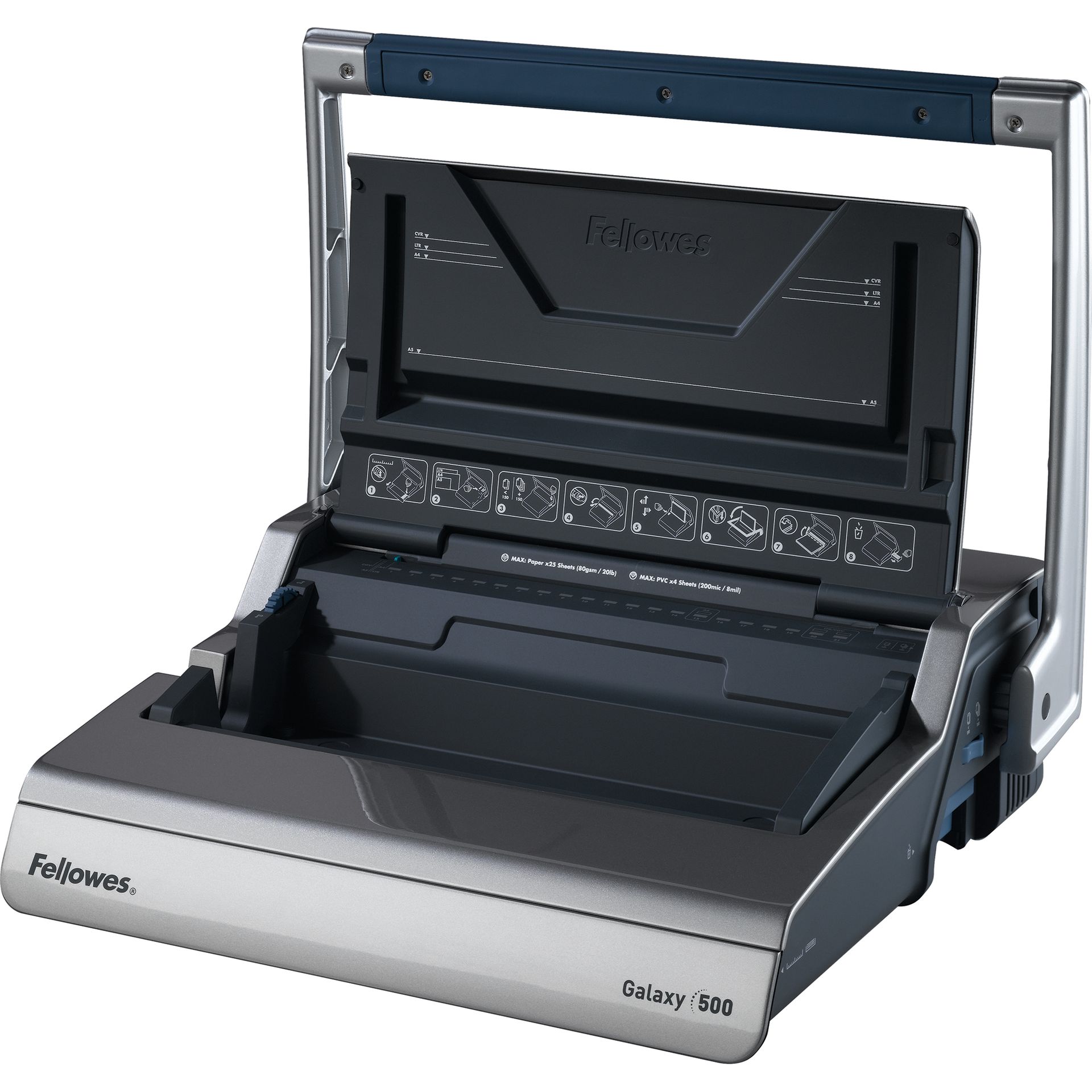 Plastikbindegerät GALAXY 500 anthrazit