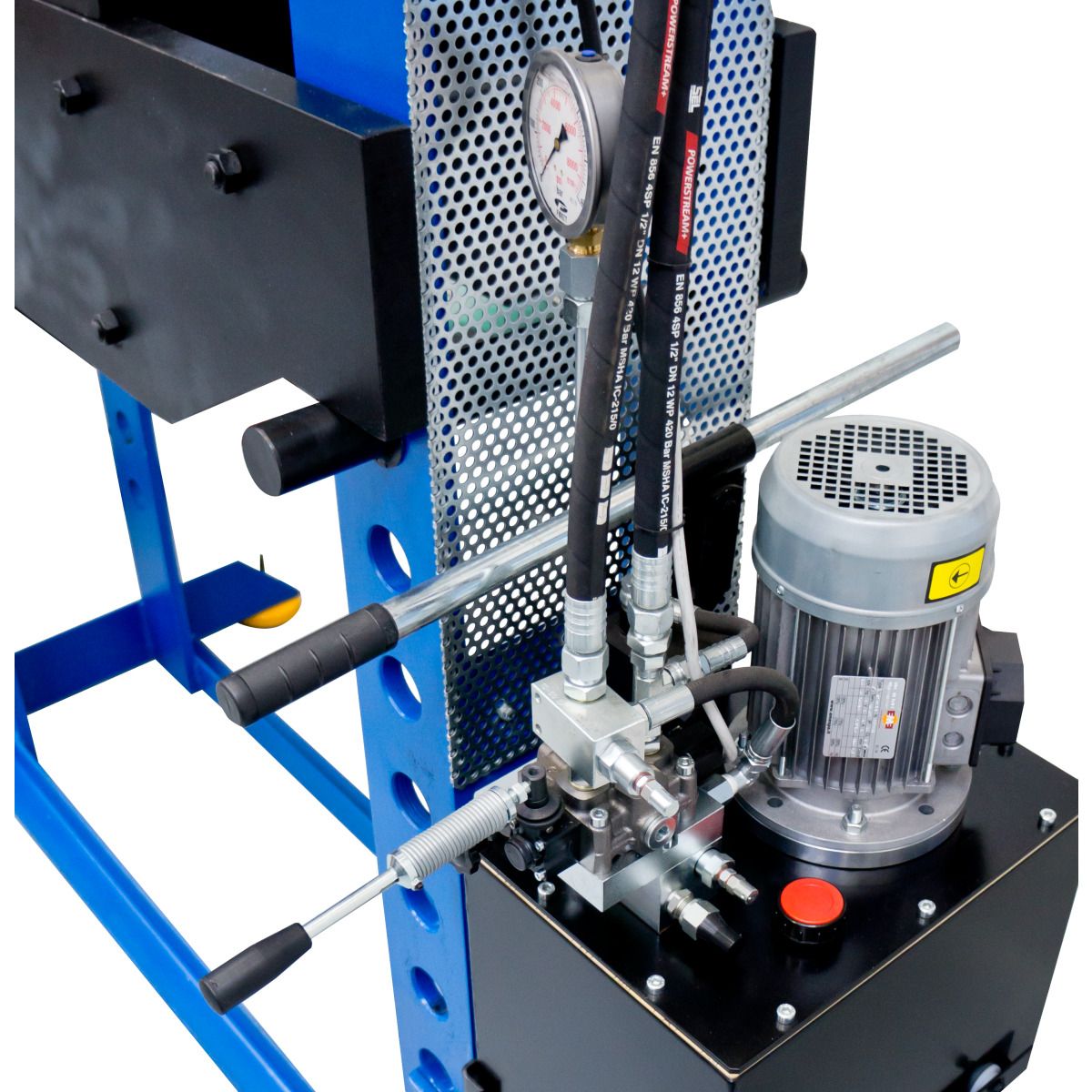 Hydraulische Werkstattpresse Metallkraft WPP 100 HBK