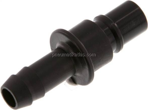 Kupplungsstecker (NW7,2) 9 (3/8") mm Schlauch, POM offen