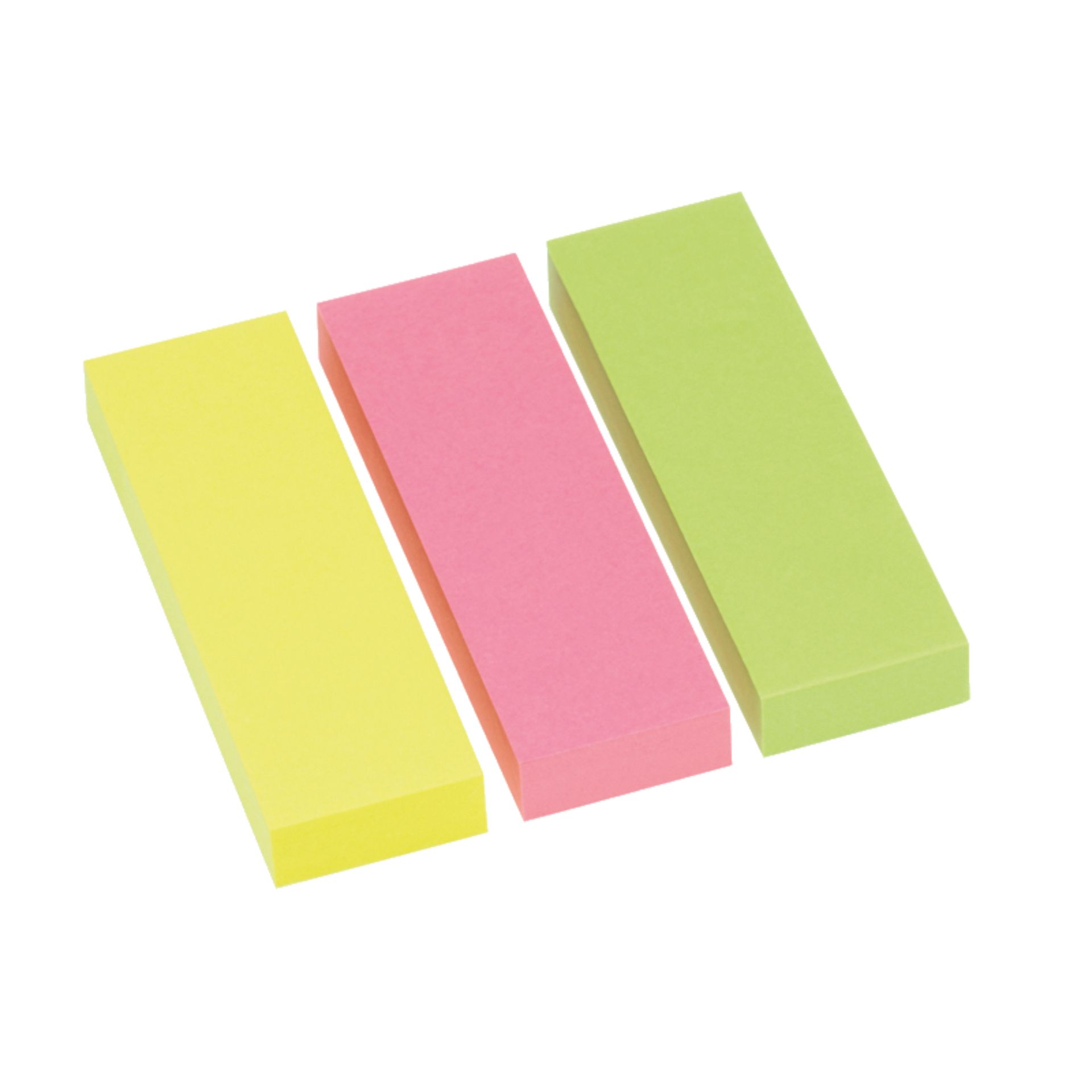 Haftmarker 25x75mm 100Bl sort 3St