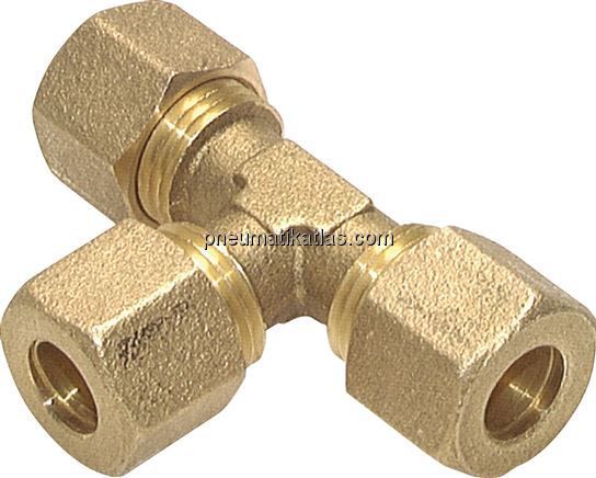 T-Klemmringverschraubung 4 (M8x1)mm, Messing