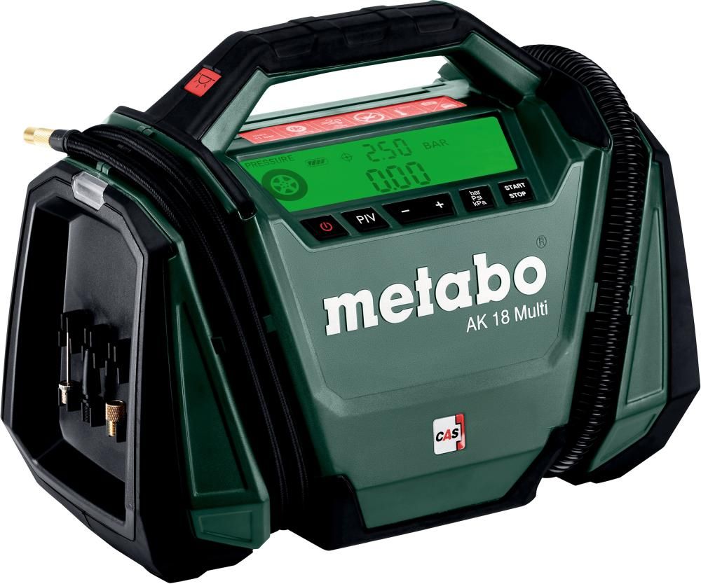 Akku-Kompressor AK 18 Multi Metabo ohne Akku ohne Ladegerät Karton