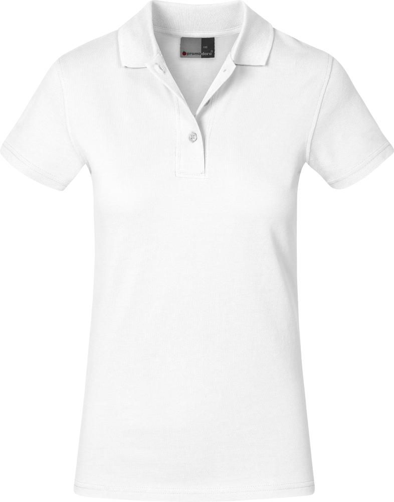 Women`s Superior Polo white, Gr.XXL