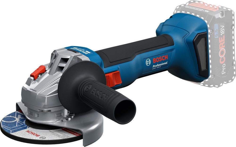 Akku Winkelschleifer soloGWS 18V-8 Bosch ohne Akku ohne Ladegerät Karton