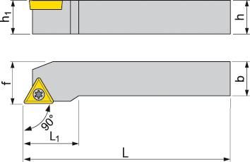 ISO-Klemmhalter STGCR 1616 H 11 FORMAT