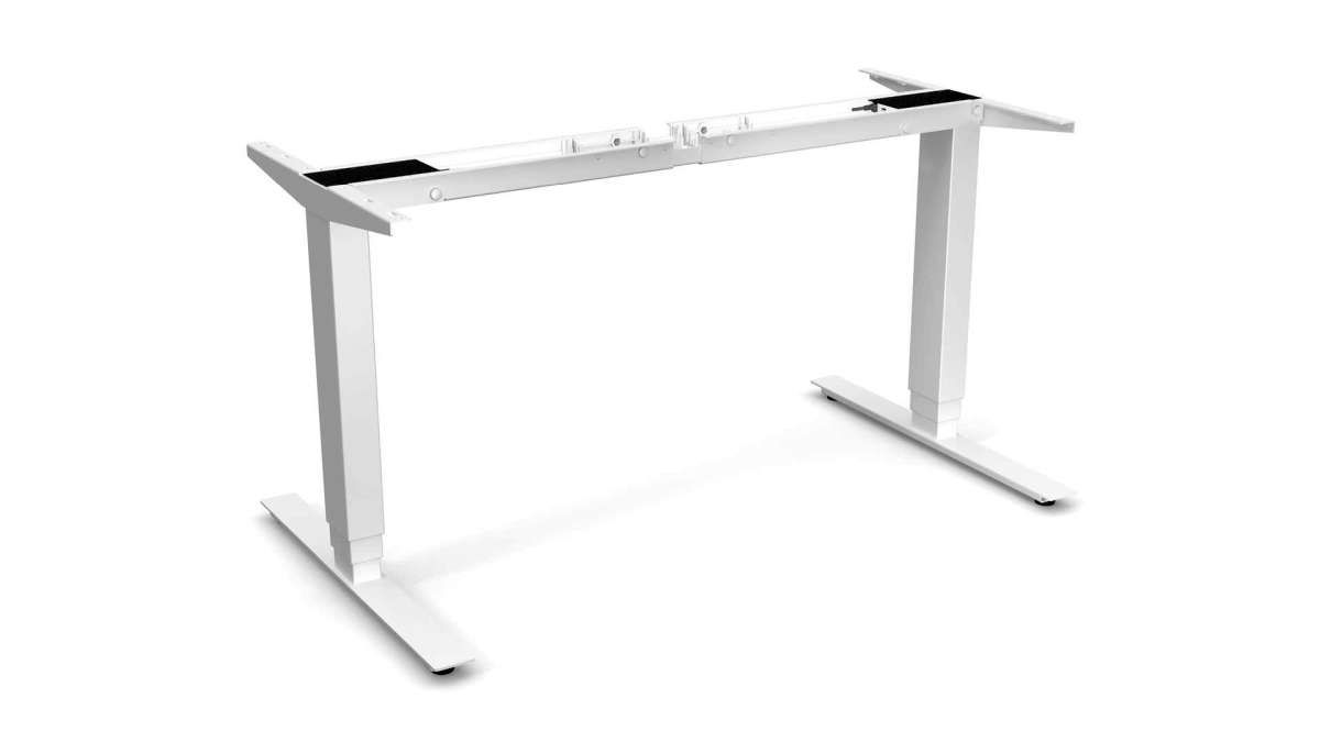 Tischgestell AERO 3D mit 660mm Hub, RAL 9016 verkehrsweiß